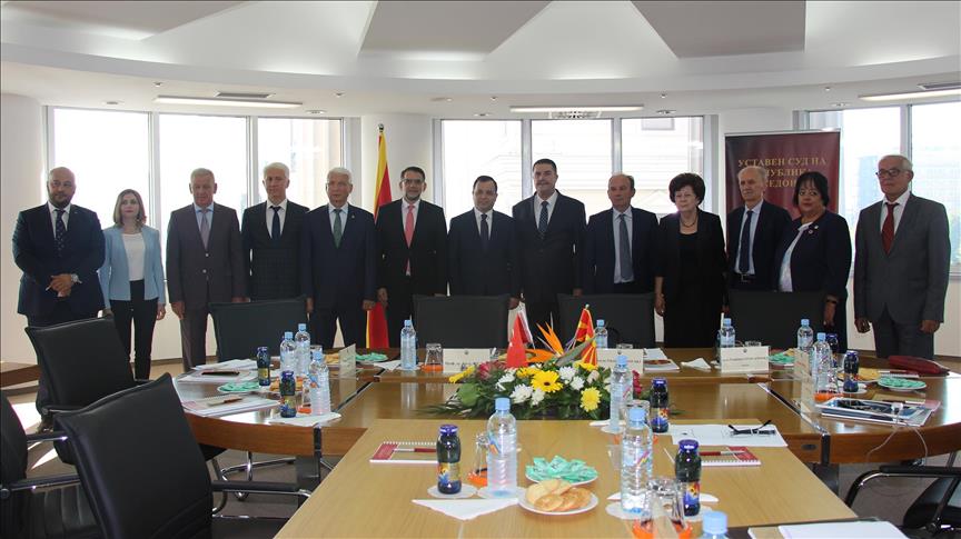 Kryetari i Gjykatës Kushtetues të Turqisë, Zühtü Arslan, për vizitë në Maqedoni