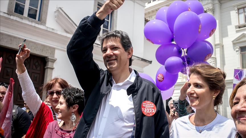Partido de Lula nombra a Fernando Haddad candidato a la presidencia