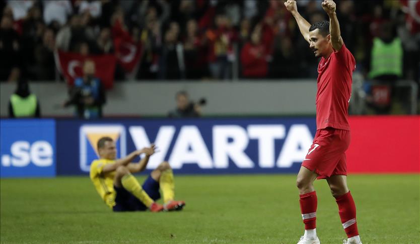 UEFA: Turkey comeback stuns Sweden