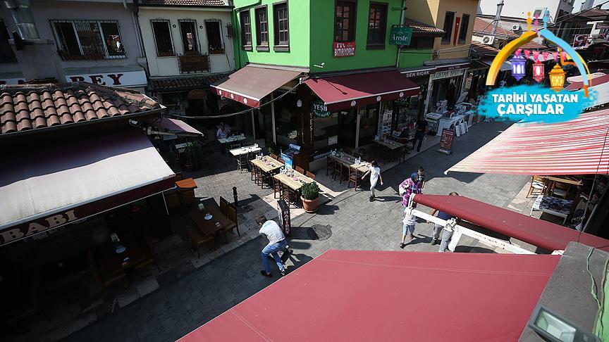 Bursa'nın meşhur lezzet durağı: Tarihi Kayhan Çarşısı