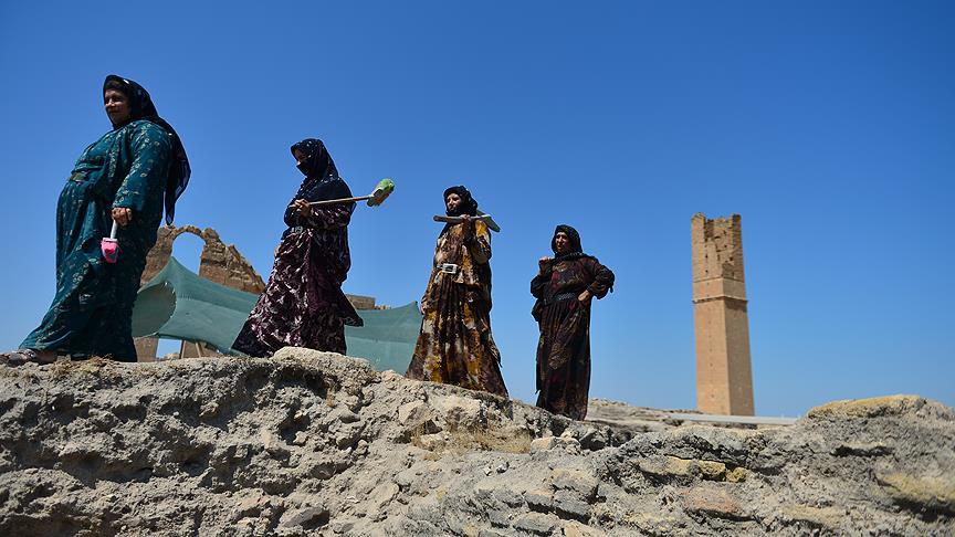 Harranlı kadınlar tarihi gün yüzüne çıkarıyor 