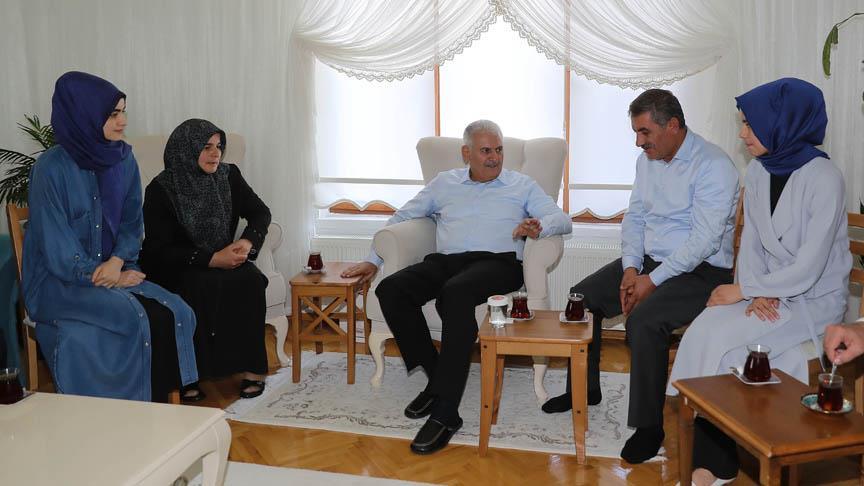 TBMM Başkanı Yıldırım'dan ev ziyareti