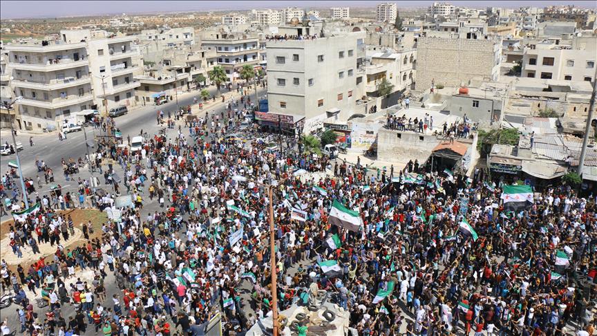 Idlib: Održani protesti protiv moguće operacije režimskih snaga