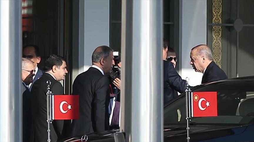 Президент Турции отбыл в Баку