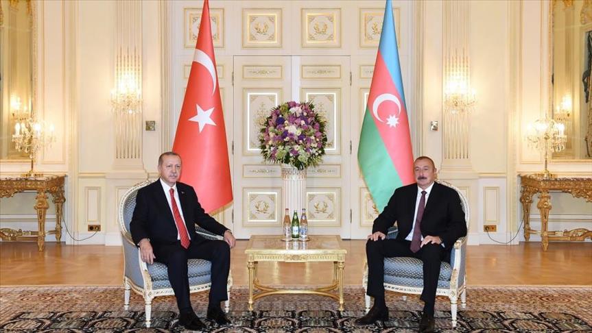 В Баку прошла церемония встречи президента Турции