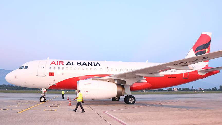 Arnavutluk ilk havayolu şirketi Air Albania'ya kavuştu