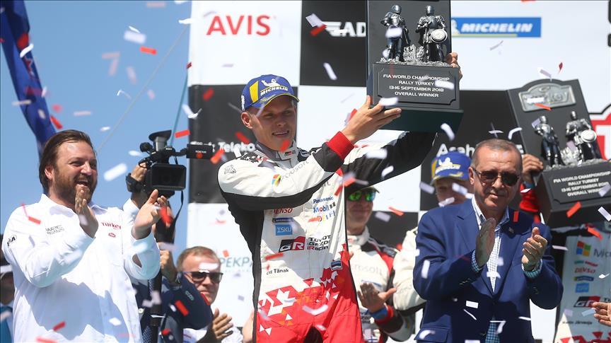 Ott Tanak wins WRC Rally Turkey