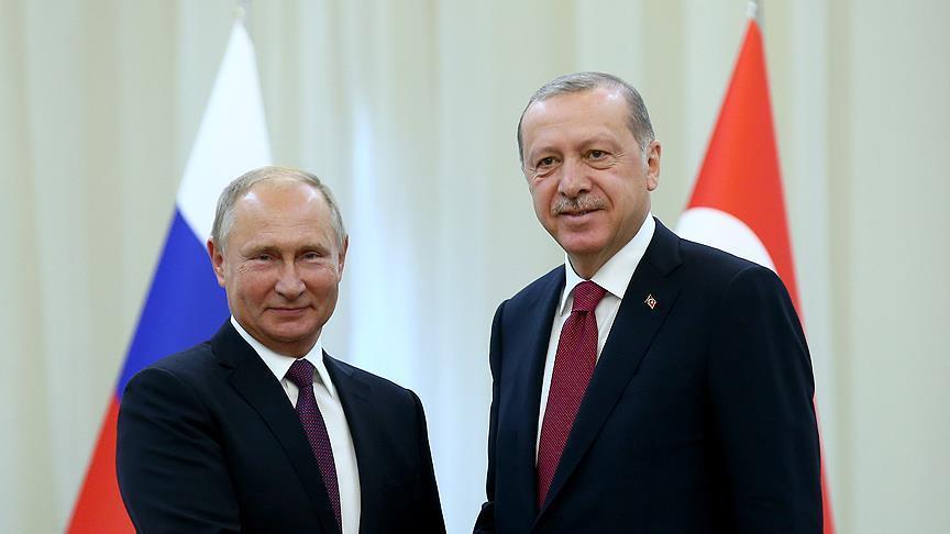 Turkish president arrives in Russia's Sochi