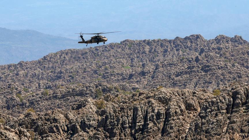 10 PKK terrorists 'neutralized' in Turkey's east
