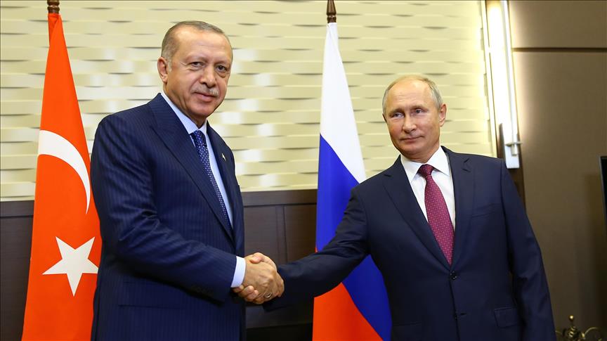 Presidentes de Turquía y Rusia se reúnen en Sochi
