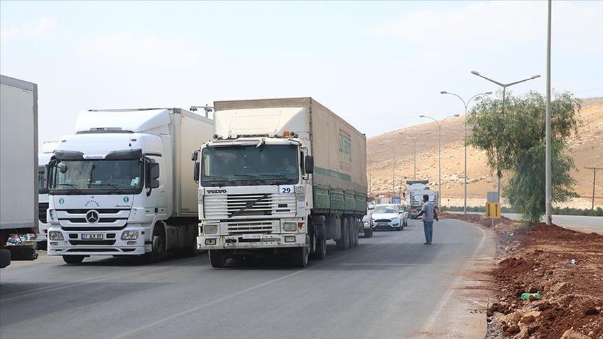 UN sends 29 trucks of humanitarian aid to Syria's Idlib