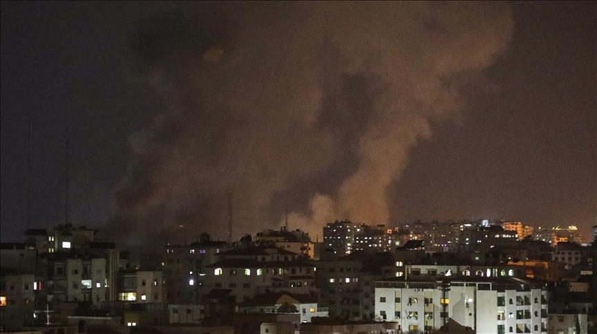 Dos palestinos murieron en un ataque aéreo israelí a Gaza 