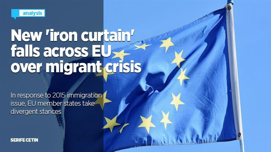 New 'iron curtain' falls across EU over migrant crisis