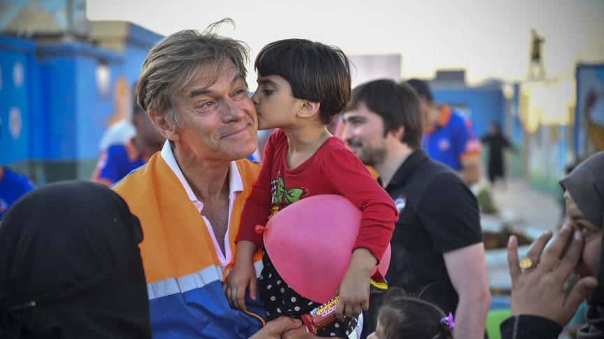 El doctor Oz recuerda su visita a los campamentos de refugiados sirios