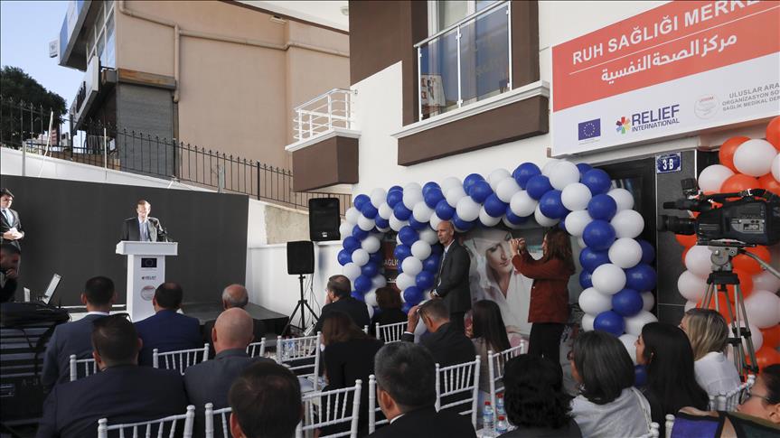 Mental health center for refugees opens in Ankara