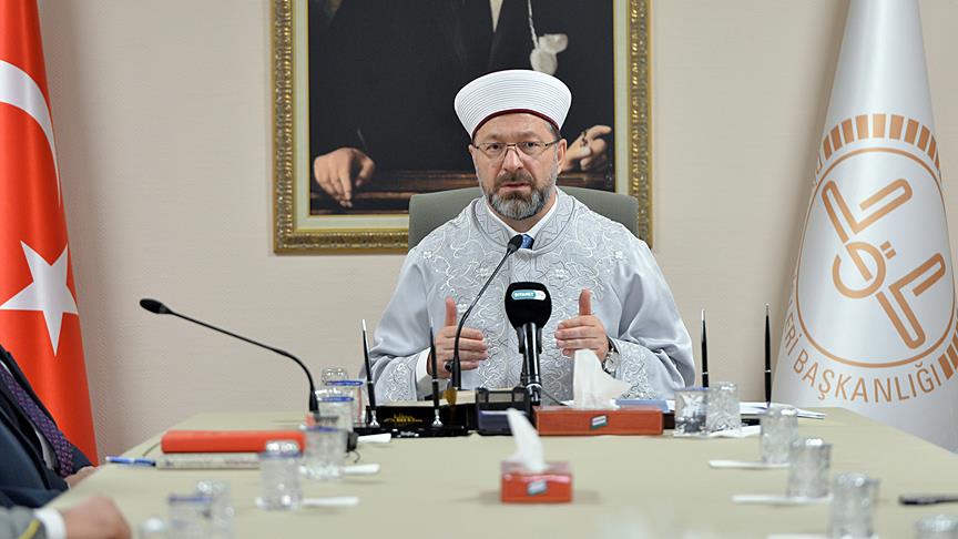 Diyanet İşleri Başkanı Erbaş: Güncel fıkhi problemlerin çözümü için yeni çalışmalara ihtiyaç var