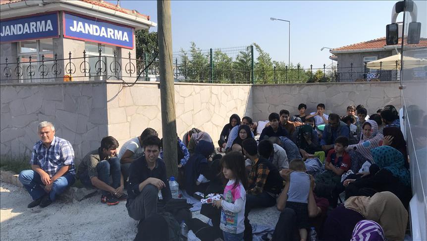 دستگیری 57 مهاجر غیرقانونی در مرز ترکیه با سوریه