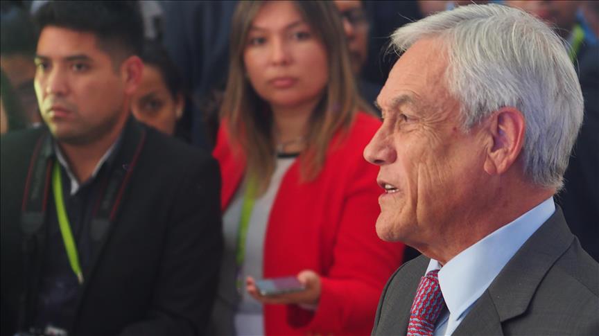 Piñera figura con 44% de desaprobación y 43% de aprobación en Chile