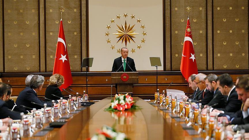 Erdogan bertemu perwakilan perusahaan AS di Turki