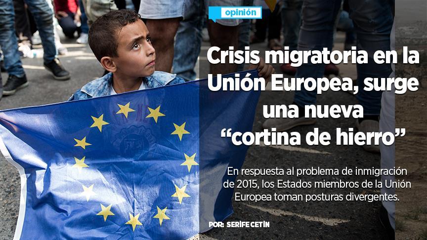 Nueva "cortina de hierro" cae en la UE frente a la crisis migratoria 