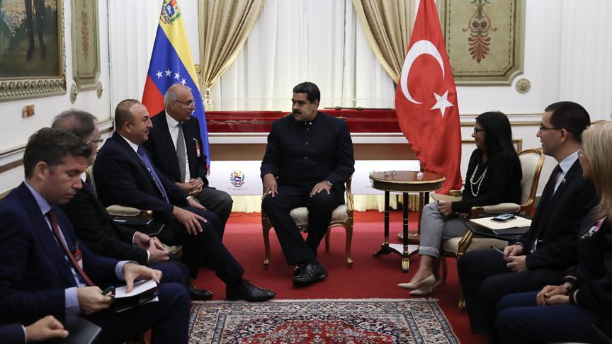 فنزويلا: تركيا دولة شقيقة سارعت إلى دعمنا ضد الحصار الاقتصادي