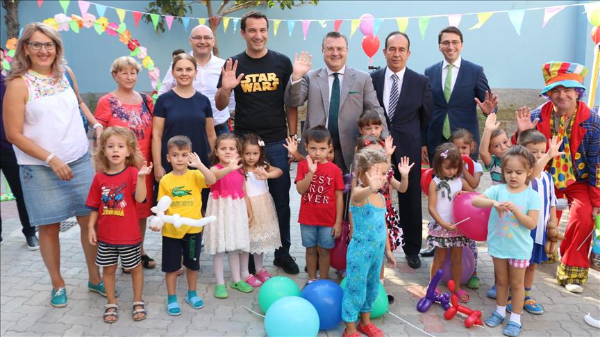 Tiranë, inaugurohet kopshti për fëmijë i mobiluar nga TIKA 