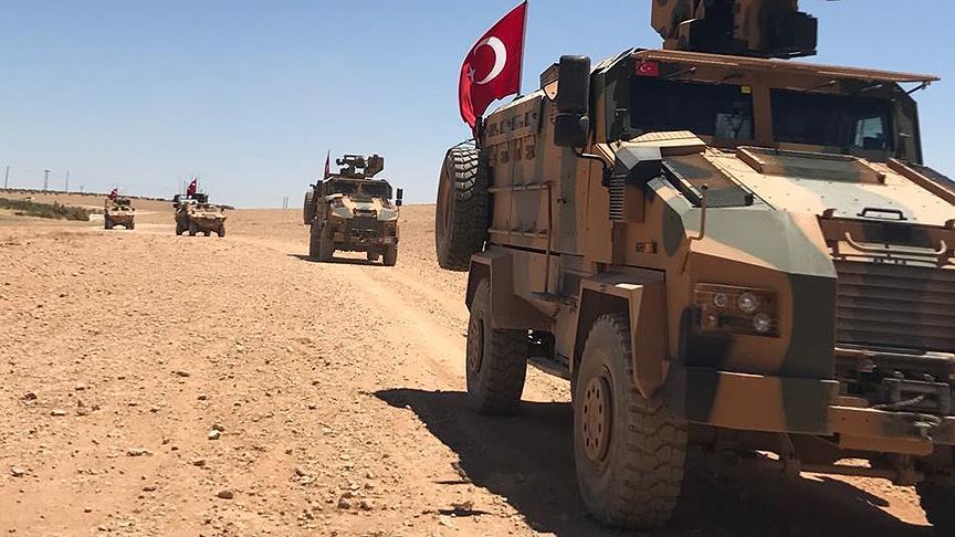 ВС Турции провели 50-й этап патрулирования в Мюнбиче 