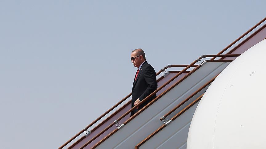 Президент Эрдоган прибыл в США