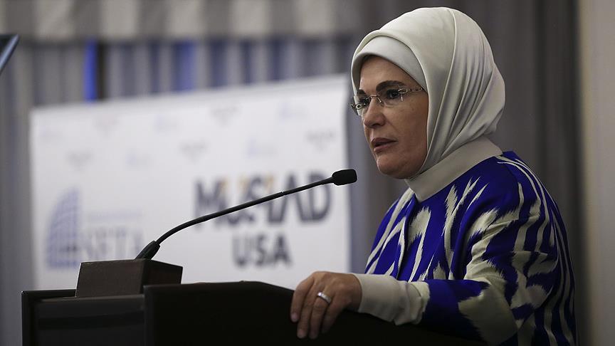 Turkey's first lady urges women empowerment in Africa