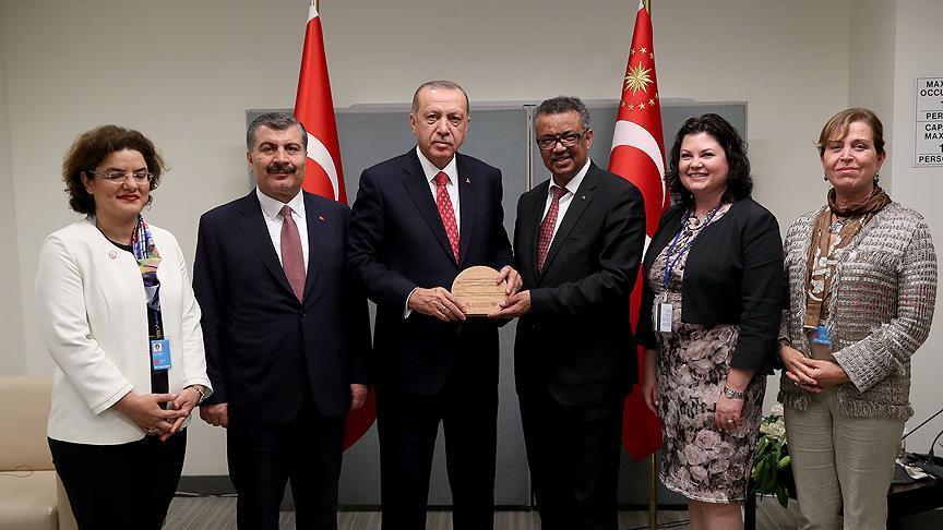 "الصحة العالمية" تمنح وزارة الصحة التركية جائزة "النجاح"