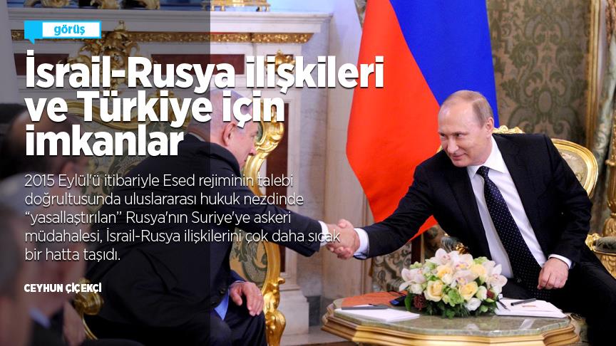 İsrail-Rusya ilişkileri ve Türkiye için imkanlar
