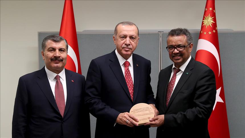 WHO beri penghargaan Turki atas upaya perangi penyakit tidak menular