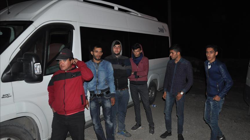 دستگیری 36 مهاجر غیرقانونی در چانکری ترکیه