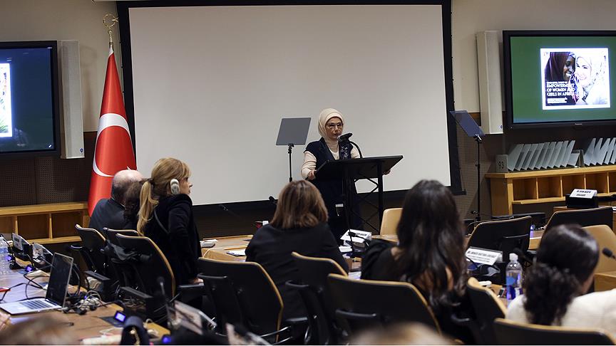 Emine Erdoğan’dan 'Afrikalı kadınlara destek' çağrısı