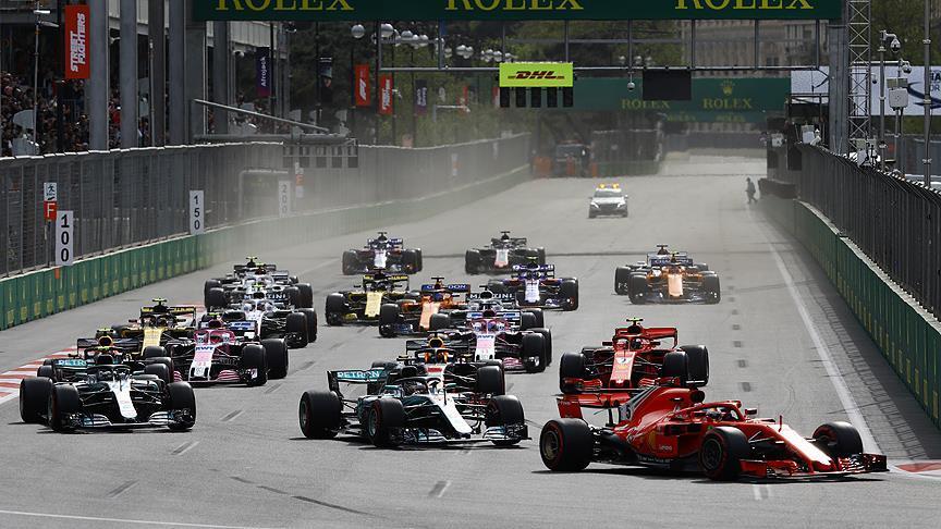 formula 1 start today