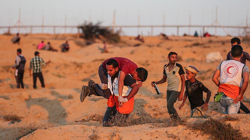 Gaza : 15 Palestiniens blessés par les tirs de l’armée israélienne