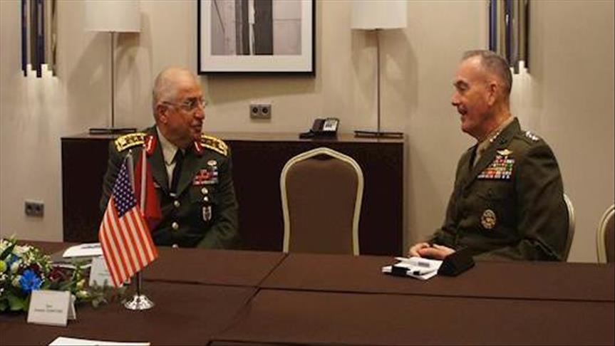 Turkish army chief meets US counterpart in Poland