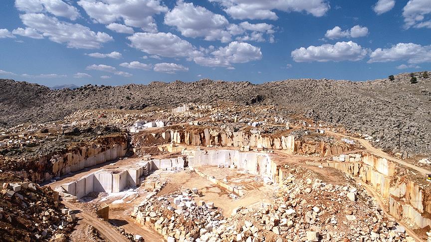 Çermik mermeri Asya kıtasındaki mekanları süslüyor