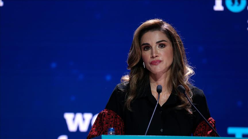 Ürdün Kraliçesi Rania El Abdullah: Korumaya çalıştığımız masumiyet için savaşmalıyız