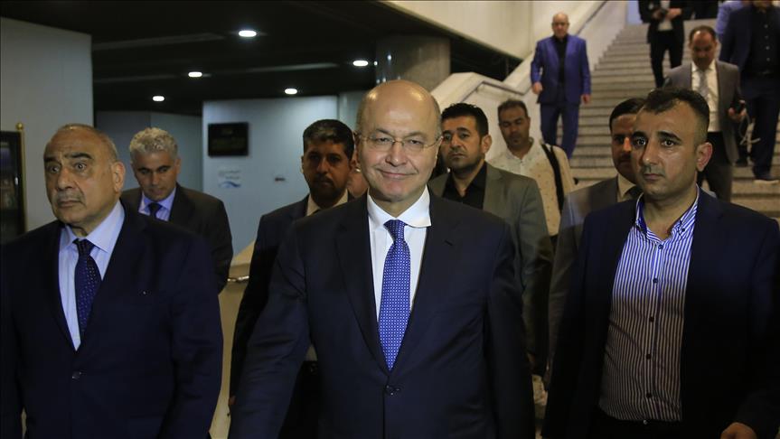 EEUU felicita al nuevo presidente de Irak, Barham Salih