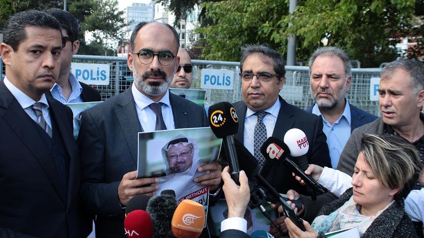 Türk Arap Medya Derneği'nden Suudi konsolosluğuna 'Kaşıkçı' talebi