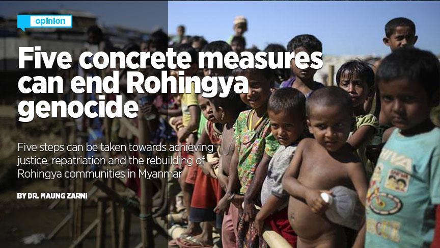 Five concrete measures can end Rohingya genocide