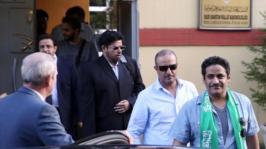 وفد أمني سعودي يغادر قنصلية بلاده بإسطنبول بعد زيارة لساعتين