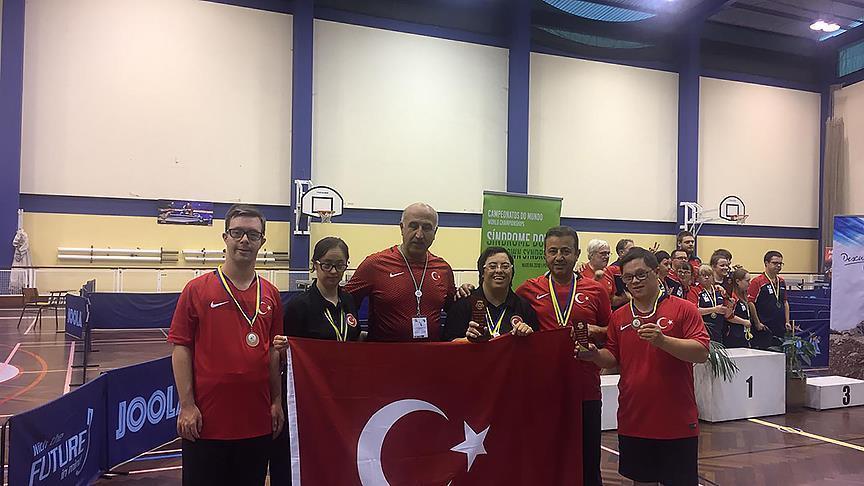 Syndrome de Down : Les athlètes turcs remportent 11 médailles au championnat du monde