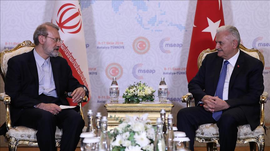 Turquie: Réunion entre Yildirim et Larijani