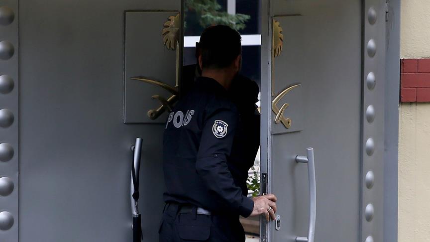 Suudi Konsolosluğunda yeni bir inceleme daha yapılması bekleniyor Suudi Konsolosluğunda yeni bir inceleme daha yapılması bekleniyor
