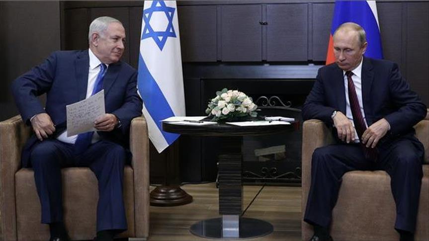 نتنياهو: سأبحث مع بوتين الوجود الإسرائيلي في الجولان