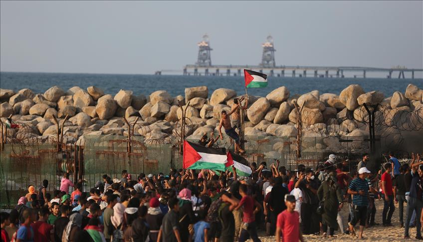 Gaza : 3 Palestiniens blessés près de la frontière orientale