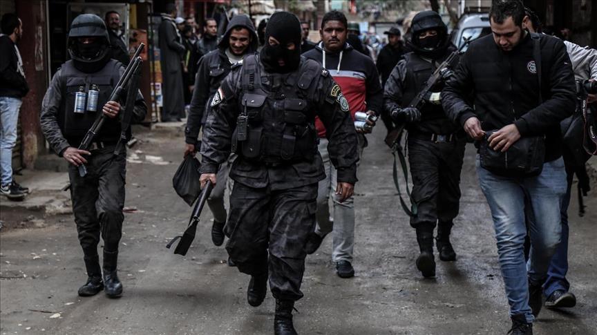 Policía egipcia dio de baja a 10 militantes en el Sinaí