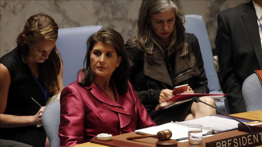 ABD'nin BM Daimi Temsilcisi Nikki Haley istifa etti